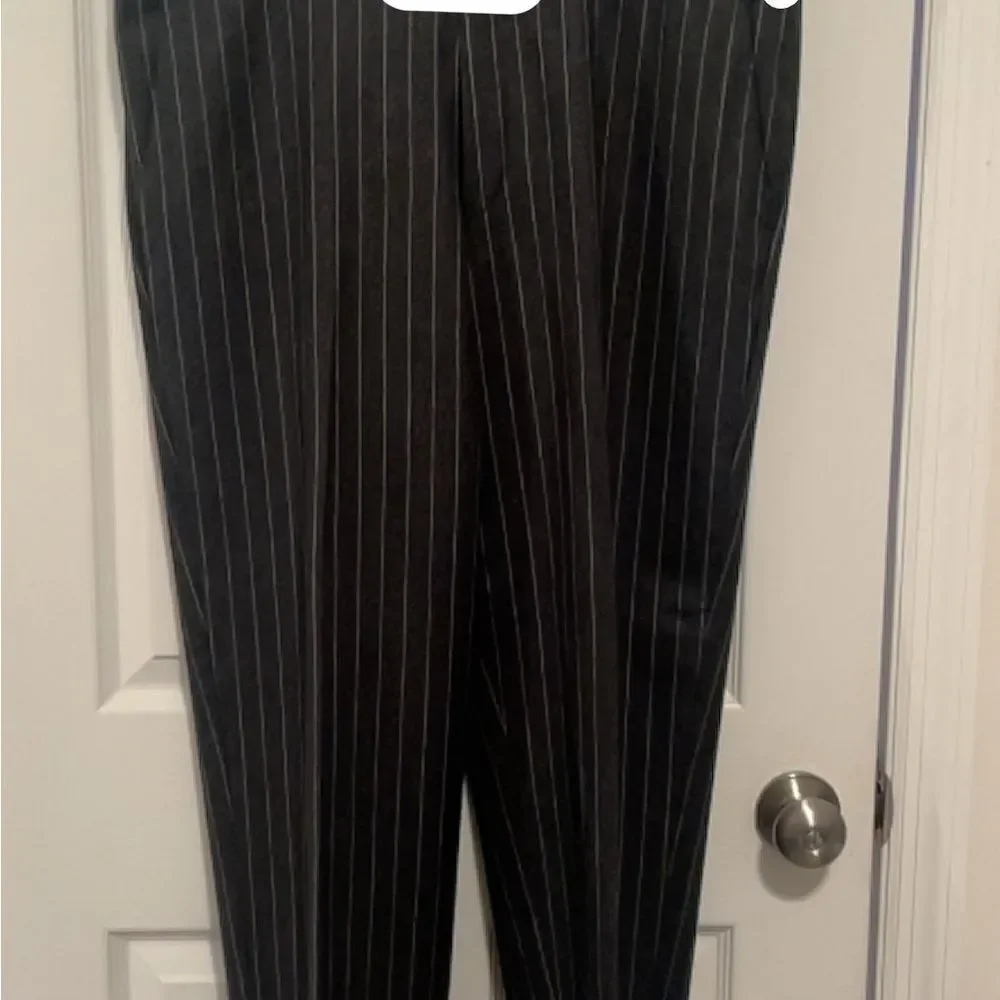 S. Cohen Prestige Vitale Barberis Canonico Wool Pinstripe Blazer Sport Coat 42R